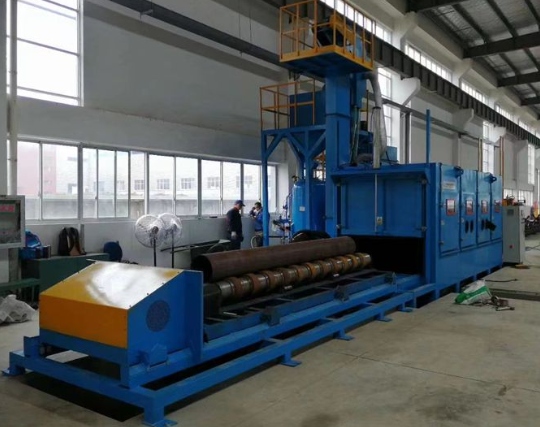 厦门喷砂机在管道除锈中的现场施工应用