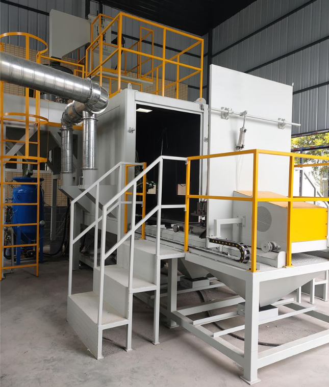 厦门全自动喷砂机 实现无人化高效生产