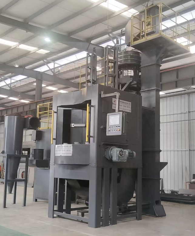 厦门转盘式喷砂机 提升圆形工件处理效率